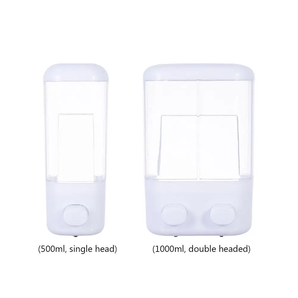 ABS Стенен монтаж опаковка течен сапун, устройство за измиване на ръцете с пяна (с една глава)