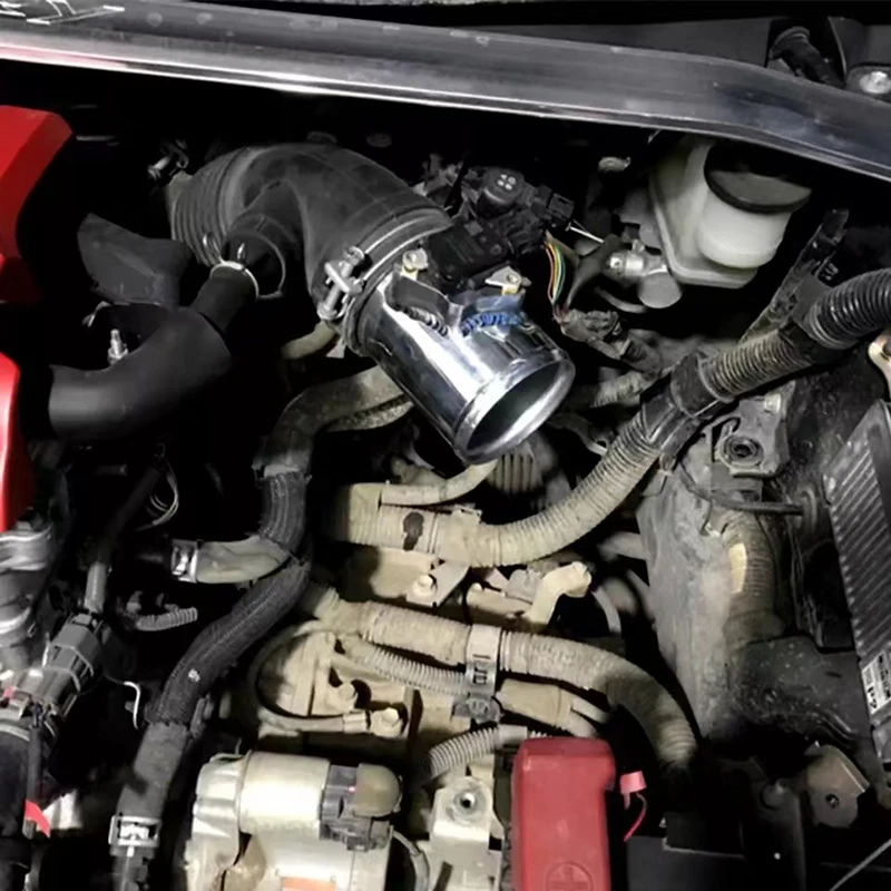 За VW Nissan Honda Civic Ford МЗГ Адаптер зададено измерване на дебита на въздуха maf006алюминиевый Сплав Авто Сензор за поток на въздуха Определяне на Основата зададено измерване на дебита на въздуха