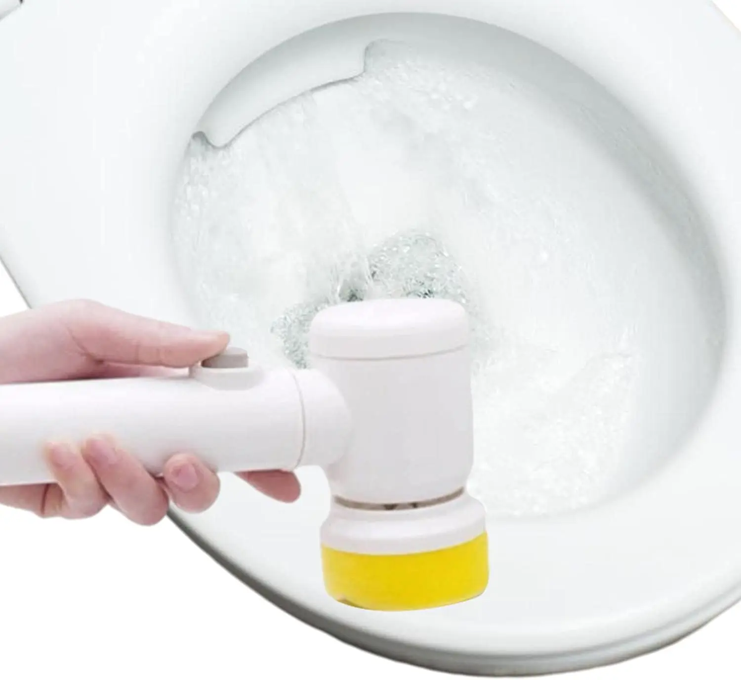 Битова Електрическа четка за почистване на вани 5 в 1, Инструмент за почистване на кухненски мивки, Електрическа четка за почистване на тоалетната чиния