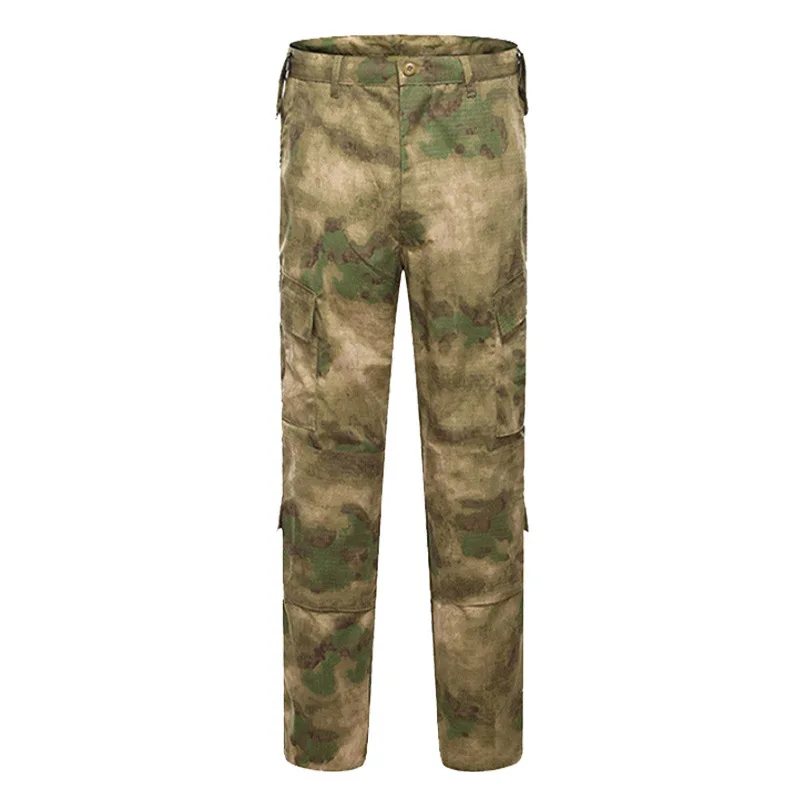 Нови тактически панталони, мъжки камуфляжные каре спортни панталони за улицата, военен гащеризон-карго, панталони с няколко торби
