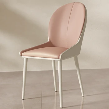 Френски трапезни столове, Удобна облегалка Компютърен столове и Мебели от гъба с висока плътност за дома Универсален стол за ресторант