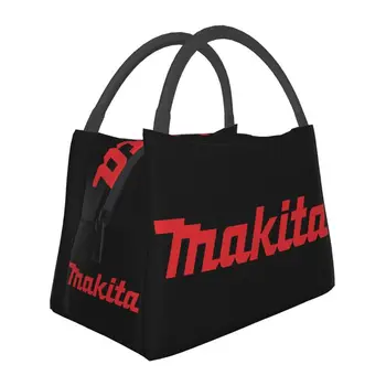 Makitas, термоизолированные чанти за обяд, Женски електрически инструменти, за многократна употреба Контейнер за обяд за офиса, Многофункционална кутия за хранене на открито,