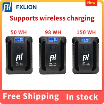 FXlion NANO Един/два/ три безжични батерията, USB-C с изход за безжично зареждане на преносими захранване за камерата на телефона