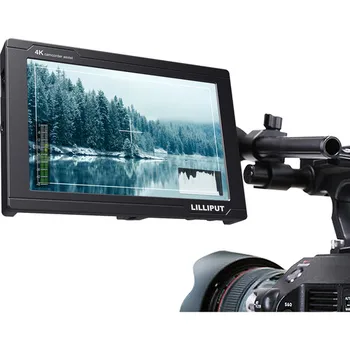 LILLIPUT FS7 7-инчов Монитор Full HD, 4K, HDMI-Съвместима с 3G-SDI помещение-Горната част на монитора, за да видеокамера и фотоапарат (камера за производство на снимки и филми