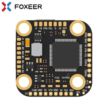 FOXEER STM32F722RET6 F722 V4 Mini Pro BMS Контролер за полет Вграден Pit PASS F722 2-6 S 20x20 мм за RC FPV-система за резервни Части за Freestyle-Дрона