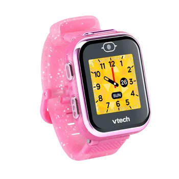 Умен часовник VTech KidiZoom DX3, маркирани с награди, за деца от 4-12 години, розови