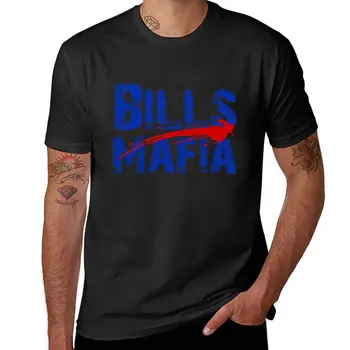 Тениска New Bills Мафията, графични тениски, празни тениски за мъже
