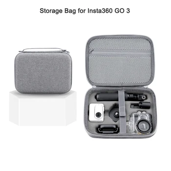Чанта за съхранение на спортна екшън камера Insta360 GO3, чанта, кутия, аксесоари, ефективна защита, преносим калъф за носене