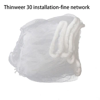 Мрежест филтър за мивка, 100 бр., принадлежности за еднократна употреба за измиване на торбички