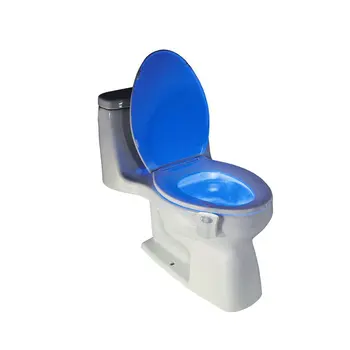 Лека нощ За Тоалетна Smart PIR Датчик за Движение, Нощно LED За Баня Водонепроницаемое Седалка За Тоалетна С Подсветка Тоалетна Осветление За Тоалетна