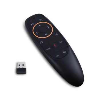 G10S Air Mouse Гласова Дистанционно Управление на 2.4 G USB-Приемник за Android TV BOX PC с Гироскопическим Зондированием Mini Smart Wireless Remote