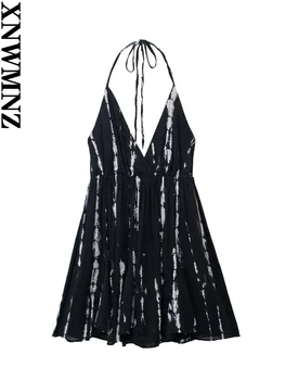 XNWMNZ, Дамска мода 2023, Рокля с принтом 