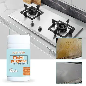 Домакински комплексно почистване на прах Jue-Fish, готварска печка, аспиратор, готварска печка, обезжиривающий, удаляющий петна, ръжда, почистване на прах
