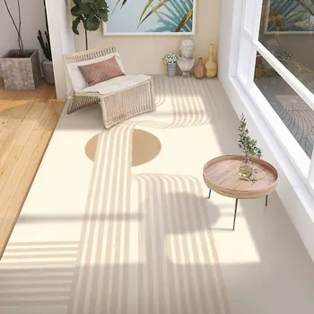 Водоустойчив кожен килим за балкона в японски стил, домашен подложка за кухня, маслоустойчив килими, PVC, нескользящий врата на мат, могат да бъдат планирани рязане