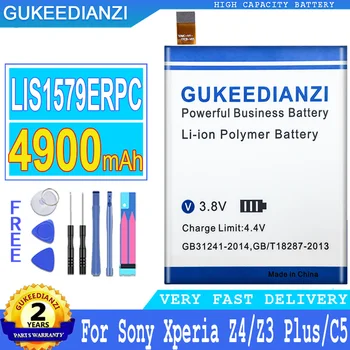 4900 mah Батерия GUKEEDIANZI LIS1579ERPC AGPB015-A001 За Sony Xperia C5 Ultra/Dual E5506 E5553 E5533 E5563 Z3 Plus Z3 +/Двойна