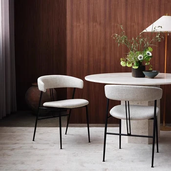 Италиански Прости Трапезни Столове, Домашен Стол с облегалка от масивна дървесина за кухни, Ресторанная мебели, Дизайнерско офис стол, Тоалетни столове