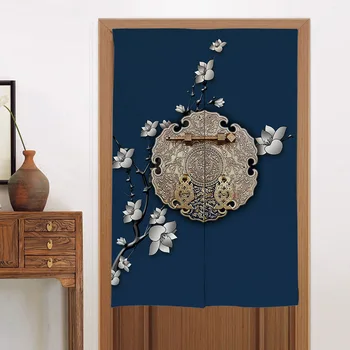 Китайска Реколта цветна рамка, която да завеса Fengshui Лъки Fortune за кухни, спални, ресторант, домашни входната врата, Подвесная завеса