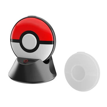 Интелигентно зарядно устройство ще захранване на база Type-C Водоустойчив Силиконов защитен калъф, Поставка за зареждане, Нескользящая, щепсела и да играе за Pokemon GO Plus +