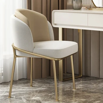 Скандинавските модерни столове, удобен изчистен дизайн на купето, Уникални дизайнерски трапезни столове за всекидневна, мебели за библиотека ресторанта Silla