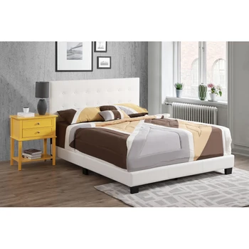 Бяла легло Caldwell G1305-FB-UP възли за мебели за спални