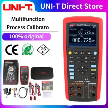 Универсален калибратор на постоянно напрежение и ток UNIT UT714 UT715 UT725/Калибратор на измервателния контур RTD.