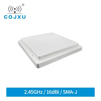 2.4 Ghz WiFi Плоска Антена с висок коефициент на усилване на 16dBi Wifi Антена Водоустойчив Насочена Антена 50 W SMA-J Интерфейс COJXU TX2400-PB-2222