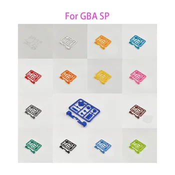 Пълен набор от бутони за корпуса на GBA SP IPS Бутон A B Избор на стартиране, Включване-изключване на захранването, Бутоните L и R, Бутон за игрална конзола D-Pad