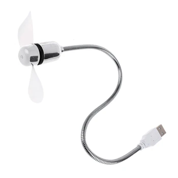 Гъвкав USB Fan охлаждане Cooler Office Outdoor Универсално За Лаптоп, настолен КОМПЮТЪР, USB Powerbank