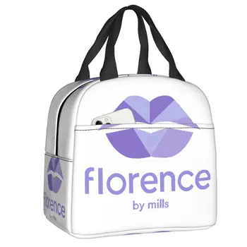 Florence By Mills Обяд-Бокс за Жени за Еднократна употреба, Термоизолированный Bento Box, Ученически Пакети за Топла Храна за Пикник