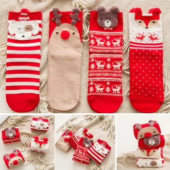 Коледни Чорапи Коледна декорация За дома Весел Коледен Орнамент Коледни подаръци Noel Навидад Раждането на Новия 2024 година