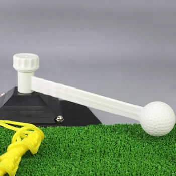 Спортен симулатор за голф, топка за въртене на вала, спортни игри, тренировъчен инструмент за лява ръка, дясна ръка, играчи на голф, за използване на закрито и на открито