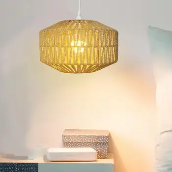 Въженият лампион от ръчно изработени на лампа за четене, под лампа, лампа за торшера